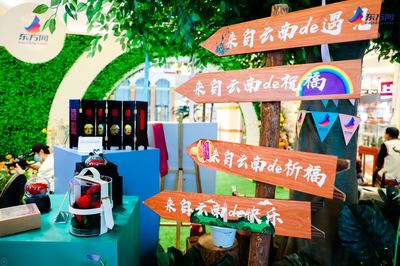 家門口“遇見·云南” 晉寧文創集市開進上海商圈，宜昌旅游借勢展風采